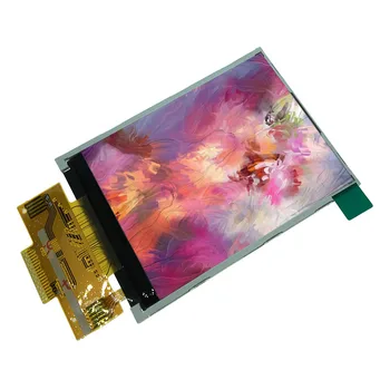 240x320 2.8 tolline TFT LCD paneel ILI9341 juhi ekraan Super lai vaatenurk 18 pin-4-juhtmeline SPI 262K värviline keevitus