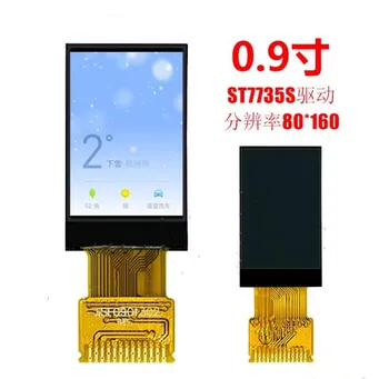maithoga 0.9 tolline 13PIN 262K SPI TFT LCD Värviline Ekraan ST7735S Sõita IC 80(RGB)*160